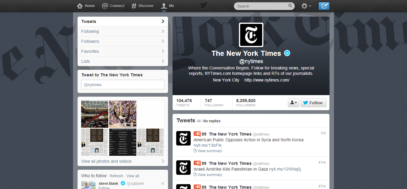 New York Times on Twitter New York Times on Twitter