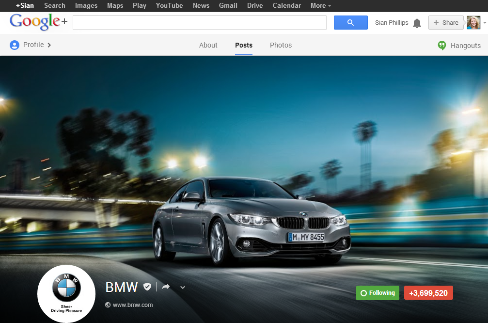 BMW Google